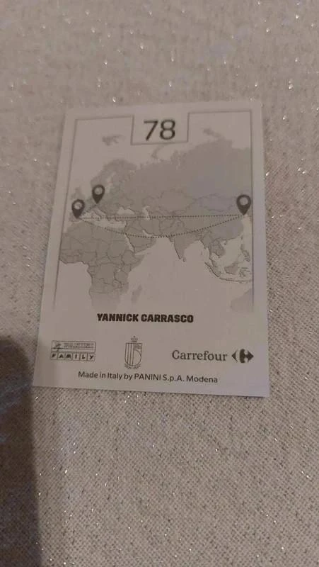 Panini / Sticker / Yannick Carrasco / Rode Duivels – photo 2